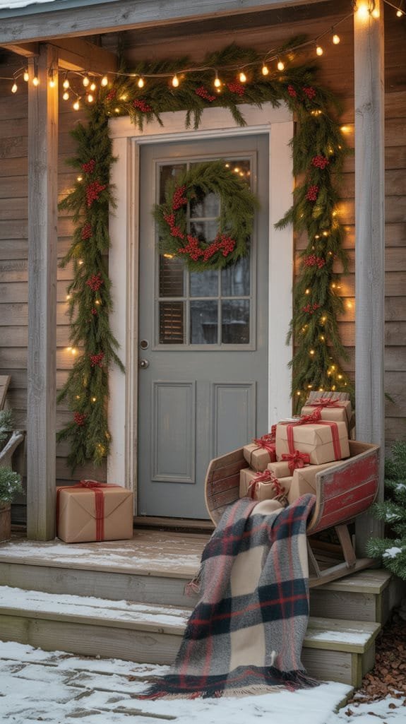 cozy rustic holiday decor