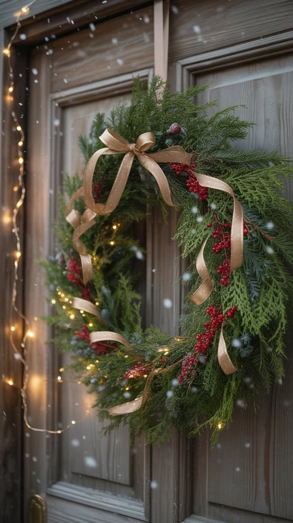 creative holiday wreath design