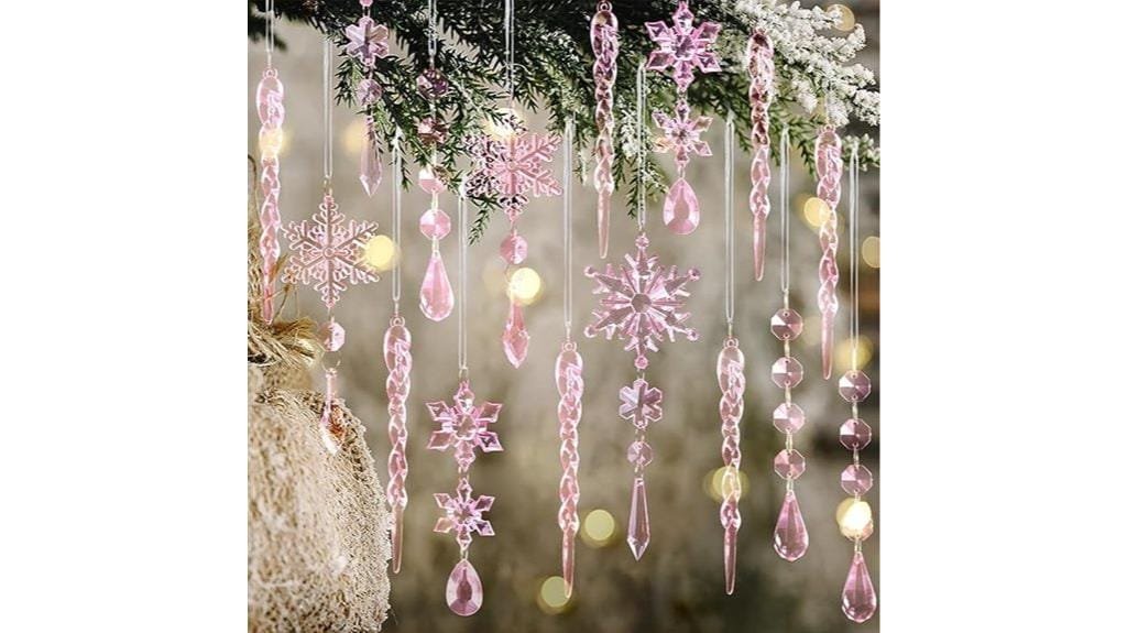 crystal christmas tree ornaments