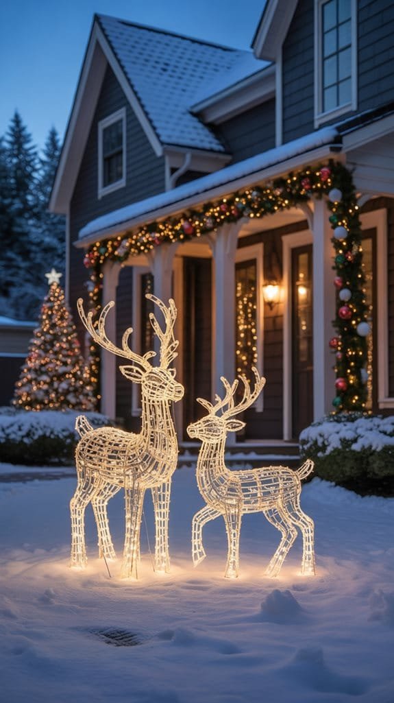 festive creative lawn decorations