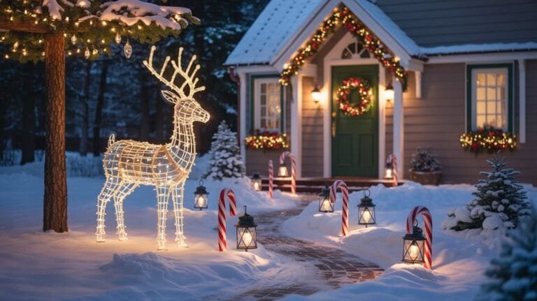 festive outdoor holiday decorations