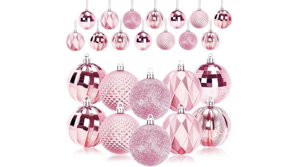 large shatterproof christmas ornaments