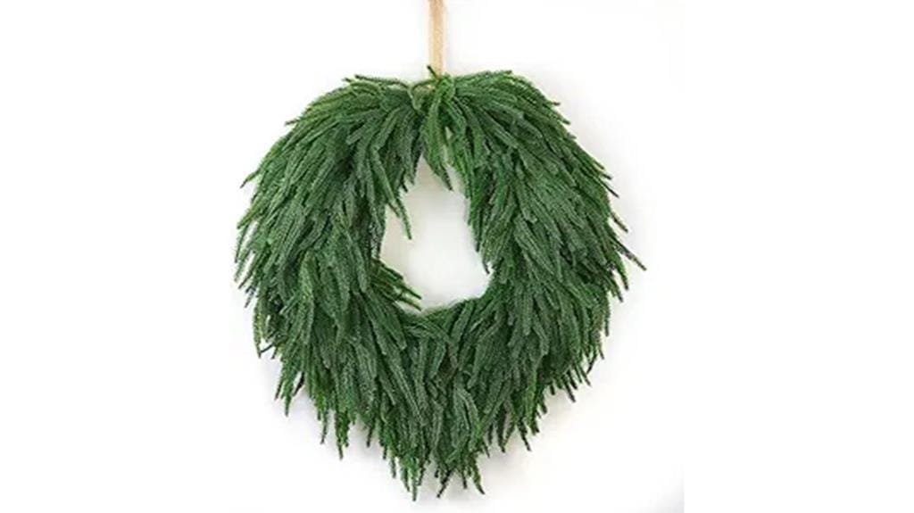 norfolk pine christmas wreath
