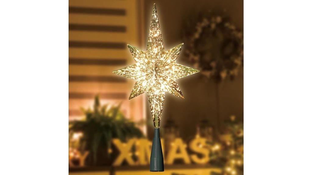 star shaped christmas tree topper