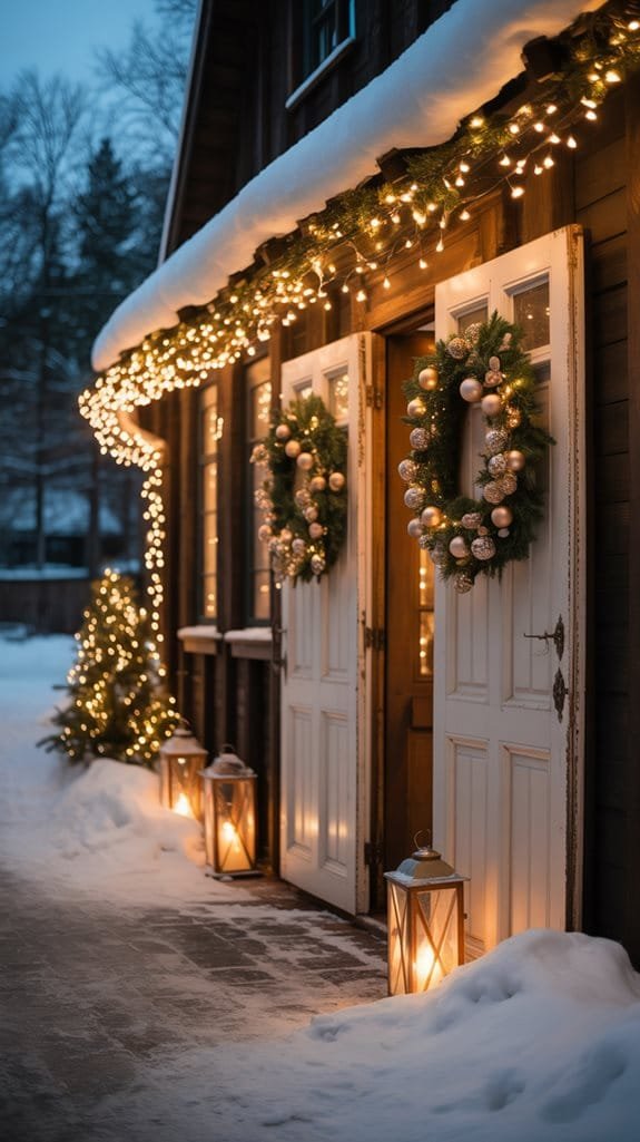 twinkling lights create magic