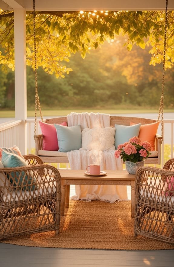 comfortable outdoor seating arrangements