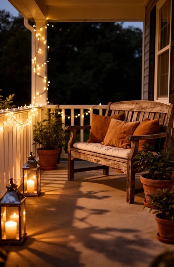cozy porch lighting ideas