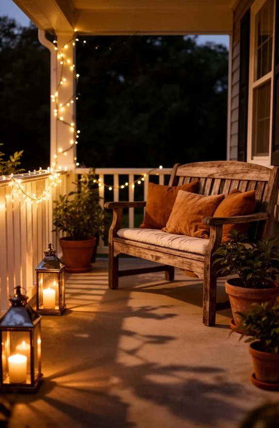 cozy porch lighting ideas