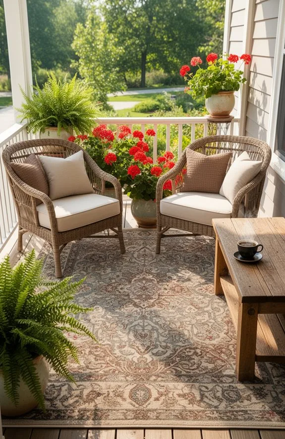 durable stylish outdoor rugs