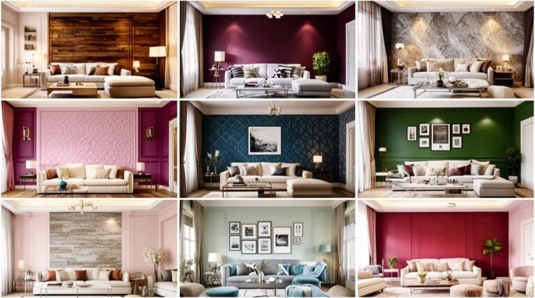 living room wall inspiration