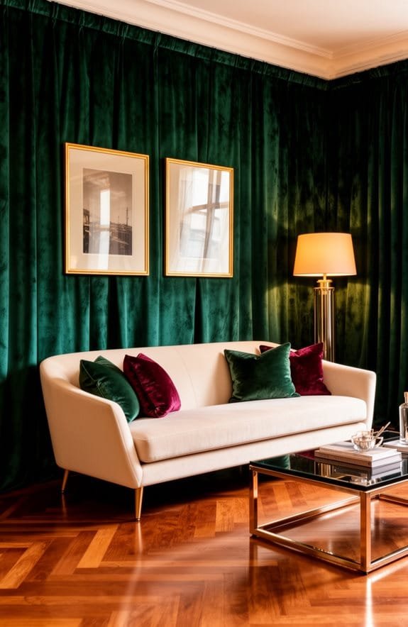 luxurious textured wall covering