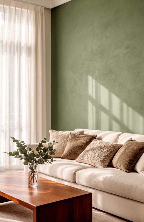 soothing sage green retreat