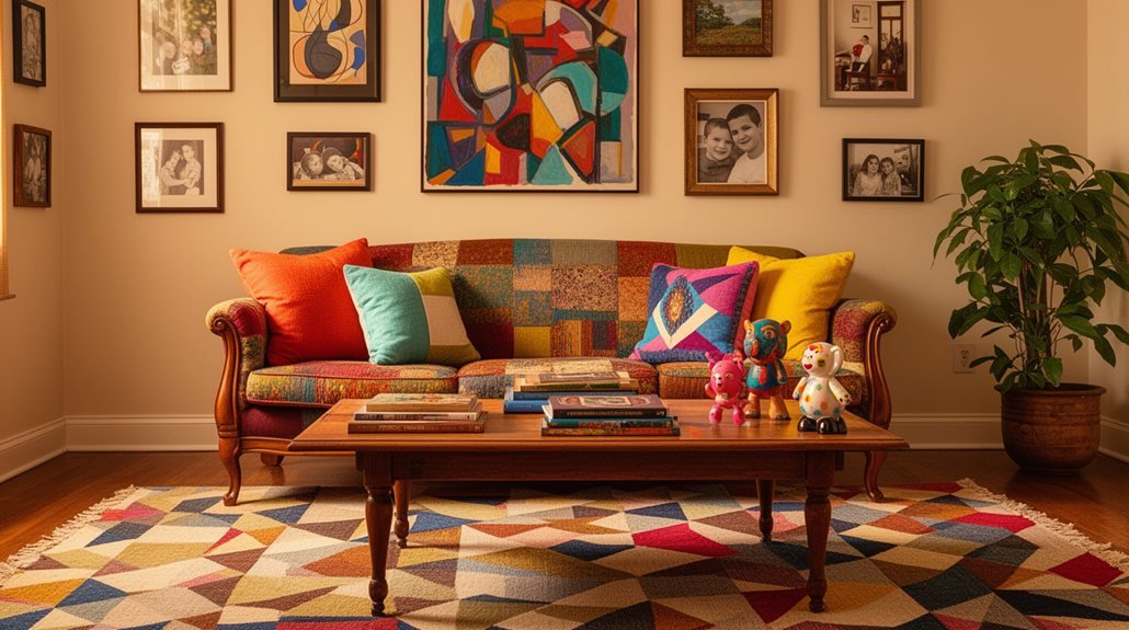 artistic displays and treasures