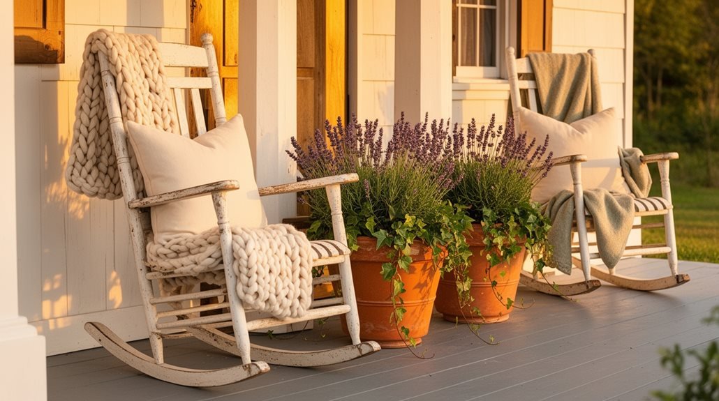 cozy textiles invite relaxation