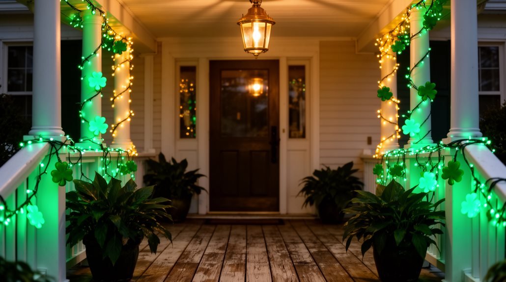 festive string lights ambiance