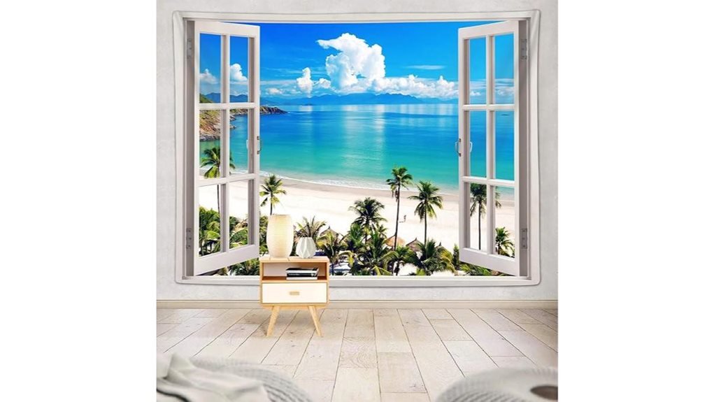 ocean beach wall art