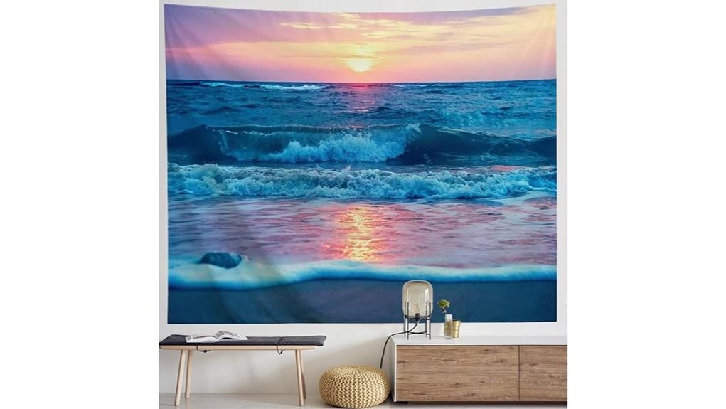 ocean themed tapestry decor