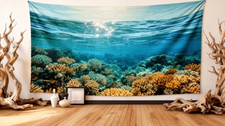 ocean view tapestries decor