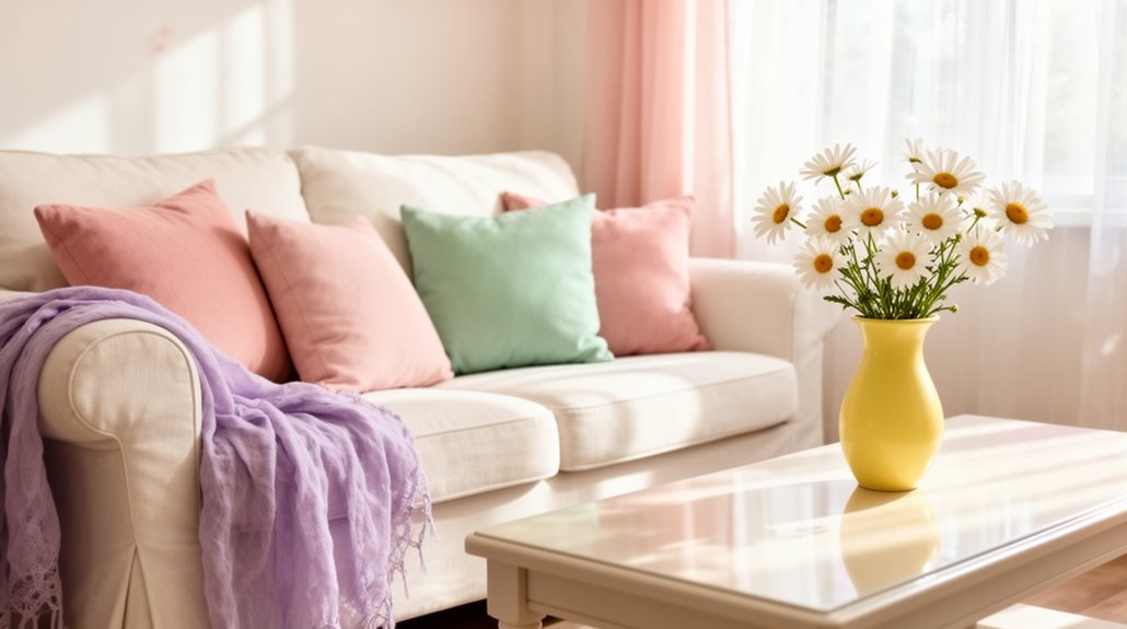 pastel accessories for freshness