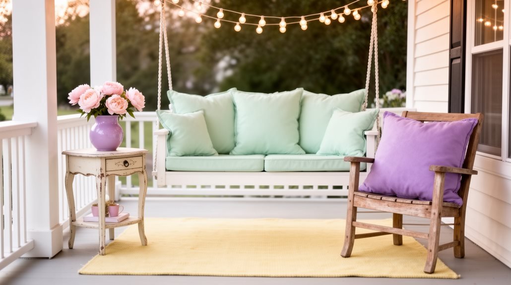 pastel diy porch projects