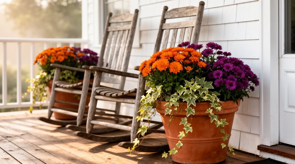 seasonal plants enhance curb appeal