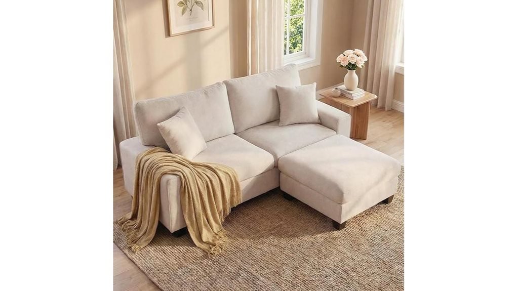 storage ottoman sectional sofa