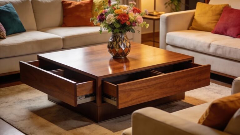 stylish coffee tables with storage