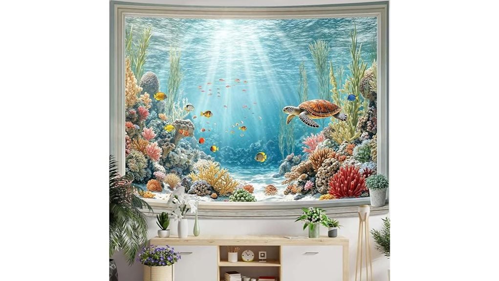 under the sea tapestry